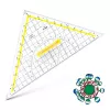Geometrický trojúhelník ARISTO s držadlem, 25,0 cm