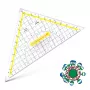 Geometrický trojúhelník ARISTO s držadlem, 25,0 cm