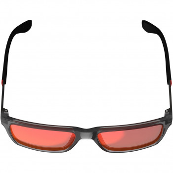 Cyklistické brýle Leatt TheViz Sierra Polarized, šedé/červené