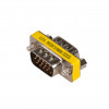 Akyga AK-AD-19 D-Sub 15-pin (M) to D-Sub 15-pin (M) VGA Gender Changer, Silver