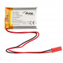 Li-Po baterie Akyga AKY0663 LP103040 3,7 V 1200 mAh s PCM, konektor JST 2,54 mm 2pinový, 150 mm vodiče