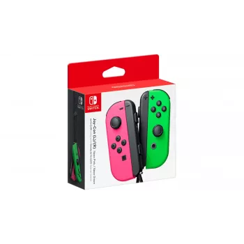 Sada ovladačů Nintendo Joy-Con 2 ks pro Switch, neonově zelená/neonově růžová