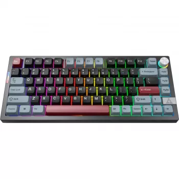 Montech MK PRO 75 Keyboard, DE layout, Gateron G Pro 3.0 Brown, black/multicolour