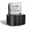 Dokovací stanice Axagon ADSA-SC pro 2,5/3,5 inch SATA disky, USB-C 5 Gbit/s, s funkcí klonování