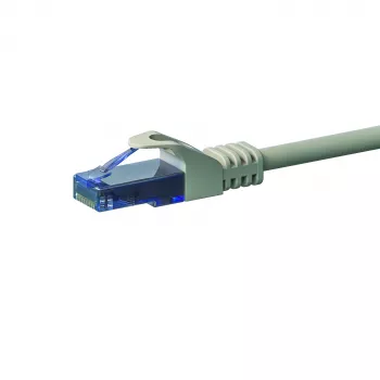 Síťový kabel DSIT DC-U6A1-100 CAT6a U/UTP, 100% měď, 10 m, šedý