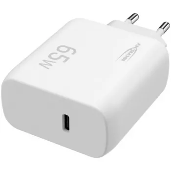 USB nabíječka Ansmann Home Charger HC165PD, 1x USB-C, PPS, PD, Quick Charge, 65 W, bílá