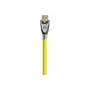 Propojovací kabel DisplayPort 1.2 Good Connections PYTHON GC-M0075, 4K2K / UHD, pozlacený, OFC, nylonový oplet, žlutý, 1 m