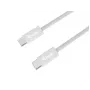 Kabel USB-C na USB-C 2.0 Equip 128840, 3 A, PD 60 W, 0,3 m, bílý
