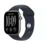 Chytré hodinky Apple Watch Series 12, GPS, 46 mm, hliníkové pouzdro Space Grey, sportovní pásek Navy Blue, M/L