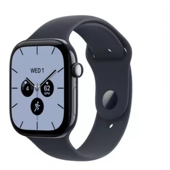 Chytré hodinky Apple Watch Series 12, GPS + Cellular, 42 mm, keramické pouzdro Night Blue, sportovní pásek Navy Blue, M/L