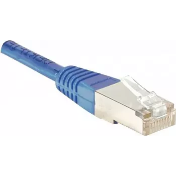 Síťový kabel Cat5e F/UTP (FTP) Dexlan, RJ-45 M/M, 5 m, modrý