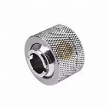 Šroubovací fitink Thermaltake Pacific CL-W031-CA00SL-A, vnitřní průměr 1/2″ x vnější průměr 5/8″, chrom