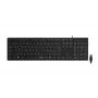 Klávesnice Speedlink NIALA SL-640008-BK, černá, německé rozložení