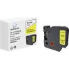 Štítková páska Renkforce RF-LT-D40918, náhrada DYMO D1 40918, 9 mm, černý tisk na žlutém podkladu, 7 m