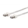 Propojovací kabel VoIP Metz Connect Ultraflex500 S/FTP Cat.6, bílý, 10,0 m