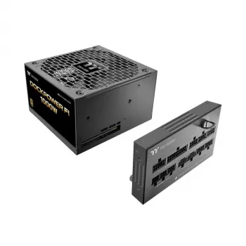 Napájecí zdroj Thermaltake Dockpower FI 1000W, 80 PLUS Gold, modulární, černý