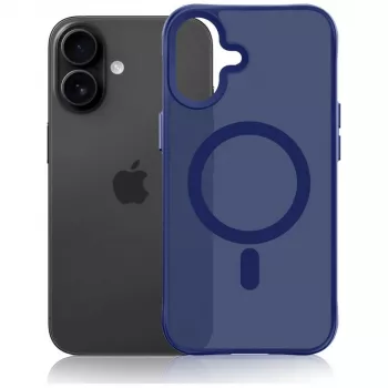 Pouzdro 3mk Smoke MagCase pro Apple iPhone 17, modré