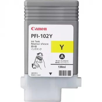 Inkoustová kazeta Canon PFI-102Y 0898B001AA, žlutá