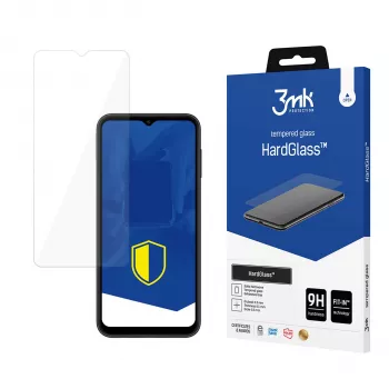 Ochranné sklo HardGlass 3mk pro Samsung Galaxy A14 4G/5G černé