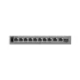 PoE síťový přepínač Reyee RG-ES211GS-P, 8 portů + 2x uplink + 1x SFP