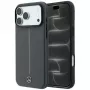 Pouzdro MagSafe Mercedes Mer008907 Leather Semi Wrap with Iconic Line pro iPhone 18 Pro / 17 Pro, antracitové