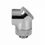 Adaptér Thermaltake Pacific G1/4 90 stupňů, chrom