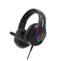 Herní headset Marvo Tactic 40 H8618 BK, drátový, RGB, černý