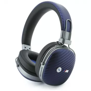 Bluetooth-ENC sluchátka BMW Carbon Metal Parts and Logos, BMW001277, tmavě modrá