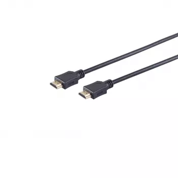 HDMI kabel Wentronic 77473-E, 3 m, 3D, Ethernet, 4K 60 Hz, pozlacený