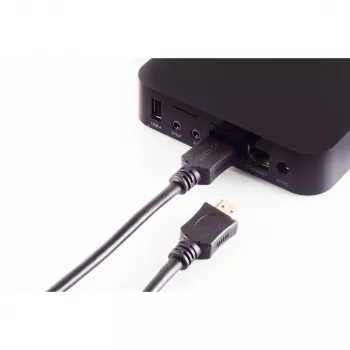 HDMI kabel Wentronic 77473-E, 3 m, 3D, Ethernet, 4K 60 Hz, pozlacený