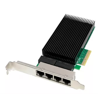 ALLNET ALL0145-4-2.5G-TX PCIe x4 quad-port 2.5 Gigabit server network adapter, copper RJ45