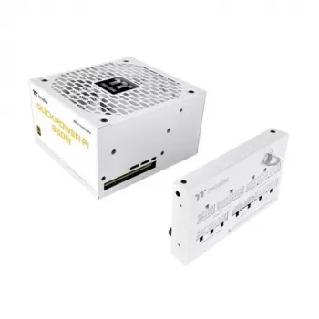 PC zdroj Thermaltake Dockpower FI 850 W, ATX 3.1, 80 PLUS Gold, sněhově bílý