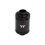 Prodlužovací fitting Thermaltake Pacific SF samec na samce CL-W391-CU00MK-A, 30 mm, matně černý, DIY LCS