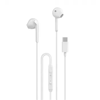 Stereo headset Dudao X3C, Type-C, bílý
