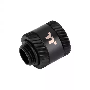 Prodlužovací fitting Thermaltake Pacific SF 20 mm samice na samce, matně černý, CL-W392-CU00MK-A