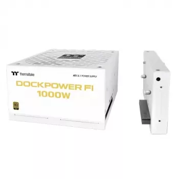 PC zdroj Thermaltake Dockpower FI 1000W, 80 PLUS Gold, bílý