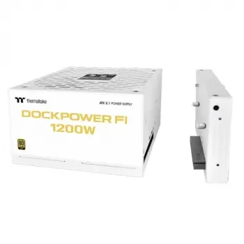 Napájecí zdroj Thermaltake TT Dockpower FI 1200W Snow 1200 W 80 PLUS Gold modulární bílý