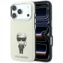 Pouzdro Karl Lagerfeld Smooth Ikonik Sketch MagSafe pro iPhone 18 Pro Max / 17 Pro Max, béžové