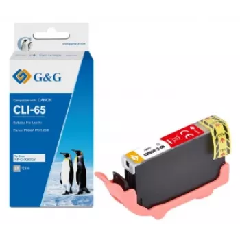 G&G inkoustová kazeta pro Canon CLI-65GY (12,7 ml), šedá