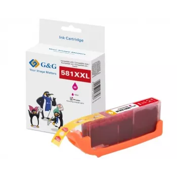 G&G XXL inkoustová kazeta kompatibilní s Canon CLI-581M XXL (15843)
