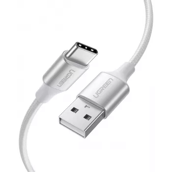 Kabel USB na USB-C Ugreen US288, 3 m, bílý