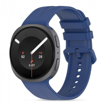 Silikonový řemínek Tech-Protect Silicone Evo pro Samsung Galaxy Watch 8 / 9 / Classic 40 / 44 / 46 mm, námořnická modrá