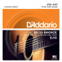 Struny na akustickou kytaru D'Addario EJ10, 10-47