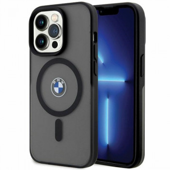 BMW BMHMP14LDSLK Signature MagSafe hard case for Apple iPhone 14 Pro, black