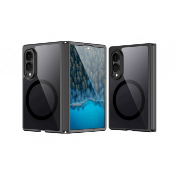Pouzdro Aimo Hybrid Dux Ducis pro Samsung Galaxy Z Fold8, magnetické, černé
