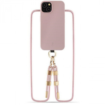 Pouzdro Just Elegance JEC151 pro Apple iPhone 15 MagSafe, PopGrip, růžové