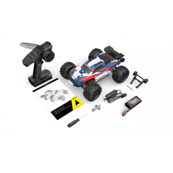 Amewi Hyper Go Truggy V2 brushless 4WD, 1:16, RTR, blue/red