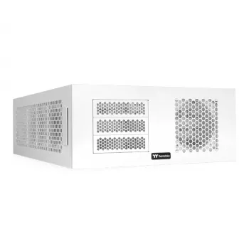 Skříň pracovní stanice Thermaltake AX200 Snow White, bílá