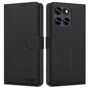 Pouzdro Tech-Protect Wallet Motorola Moto G67 / G77, černé
