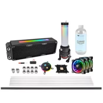 Sada kapalinového chlazení Thermaltake Pacific M360 Plus D5 pro pevné trubice, 12 cm (CL-W218-CU00SW-A)